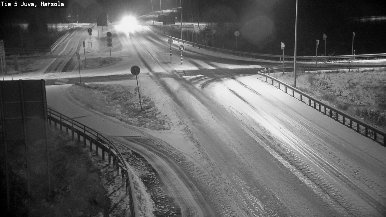 Weather Camera Image Väg 5 Juva, Hatsola, Juva, Etelä-Savo