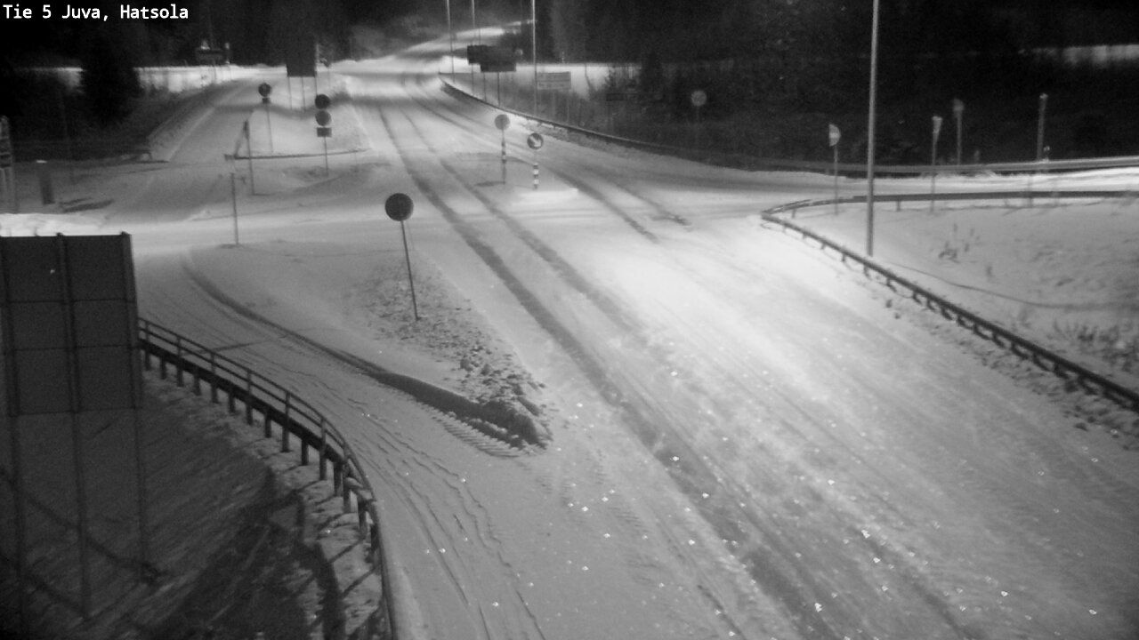 Weather Camera Image Road 5 Juva, Hatsola, Juva, Etelä-Savo