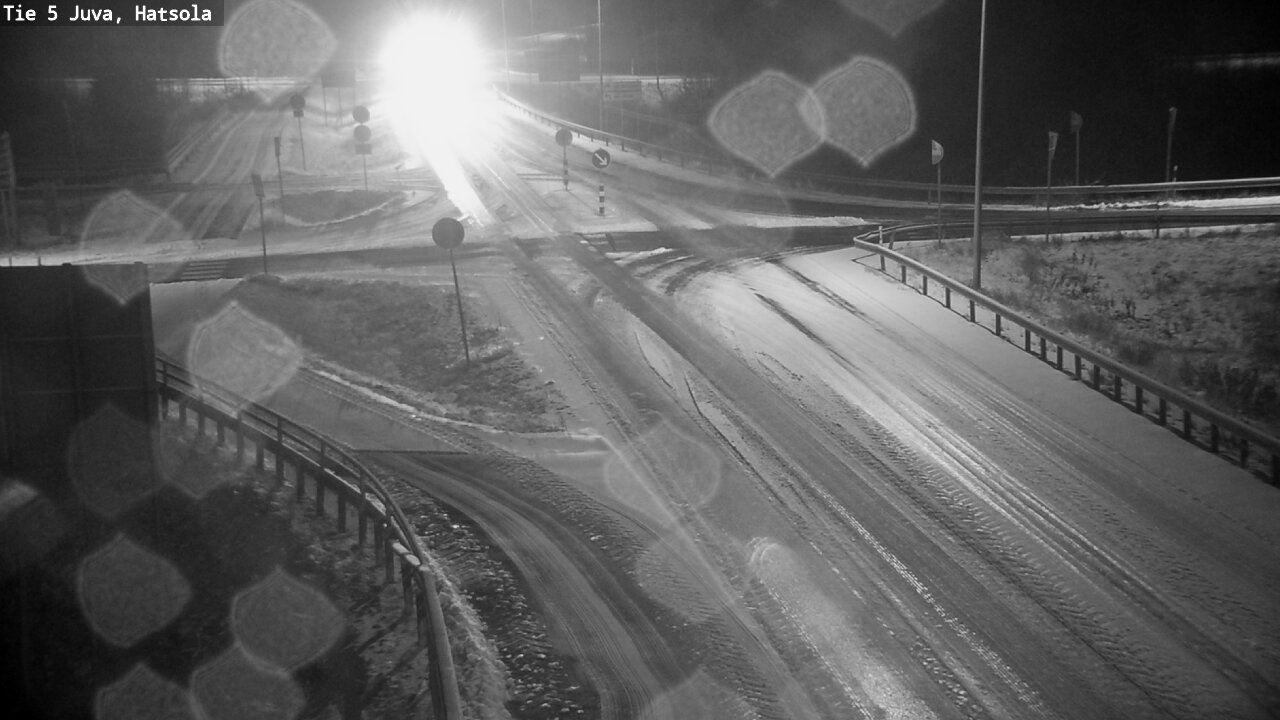 Weather Camera Image Väg 5 Juva, Hatsola, Juva, Etelä-Savo