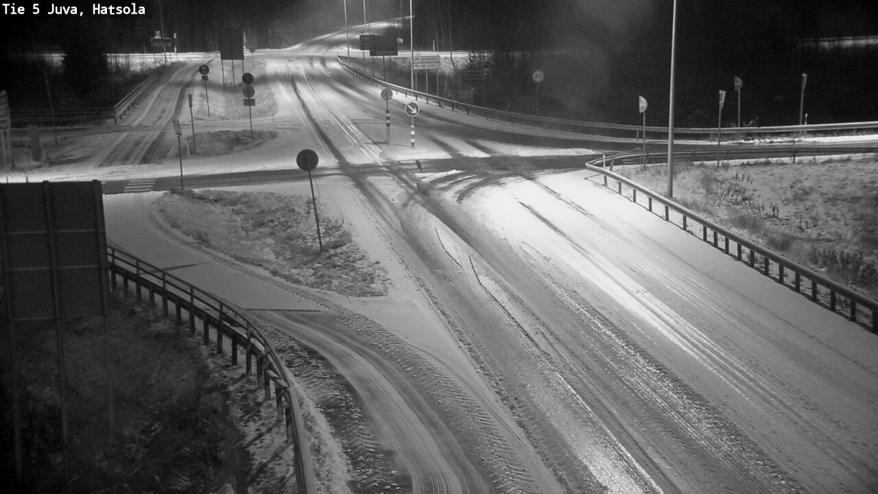 Weather Camera Image Väg 5 Juva, Hatsola, Juva, Etelä-Savo