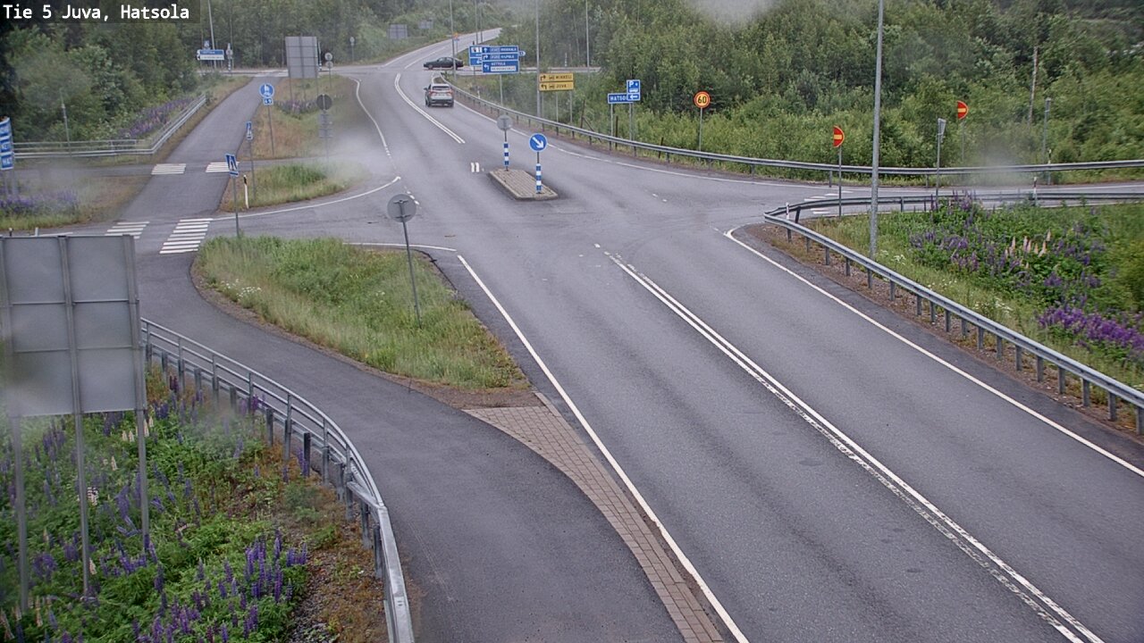 Weather Camera Image Road 5 Juva, Hatsola, Juva, Etelä-Savo