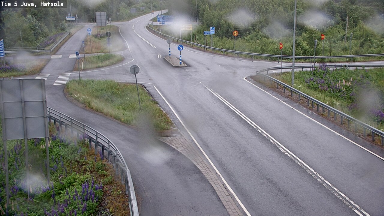 Weather Camera Image Väg 5 Juva, Hatsola, Juva, Etelä-Savo