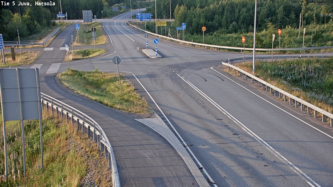 Weather Camera Image Road 5 Juva, Hatsola, Juva, Etelä-Savo