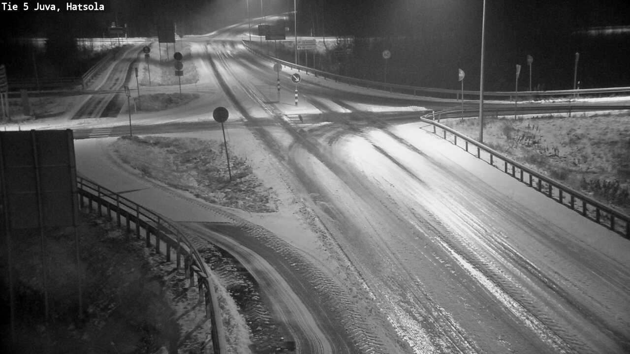 Weather Camera Image Väg 5 Juva, Hatsola, Juva, Etelä-Savo