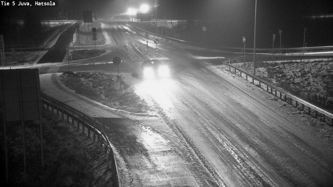 Weather Camera Image Road 5 Juva, Hatsola, Juva, Etelä-Savo