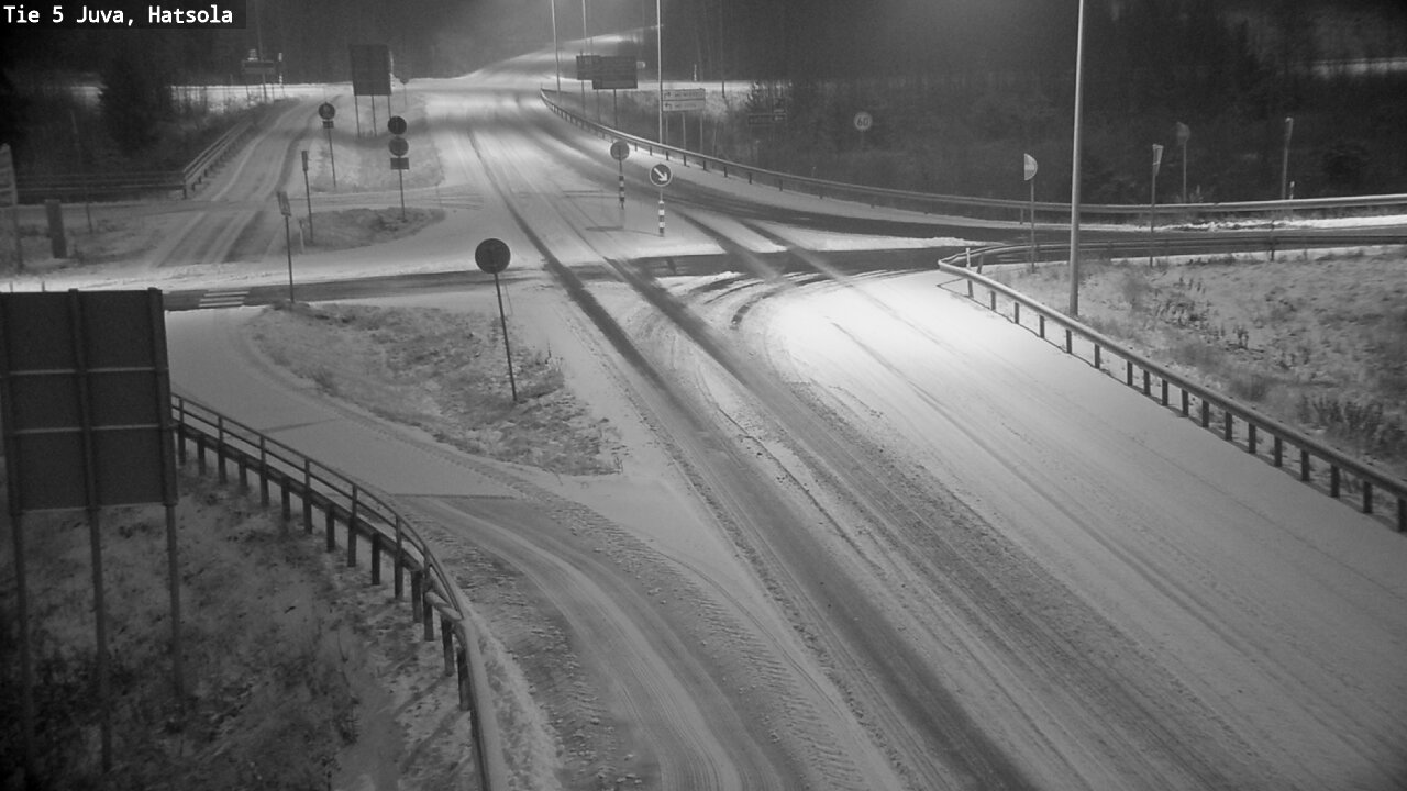 Weather Camera Image Väg 5 Juva, Hatsola, Juva, Etelä-Savo
