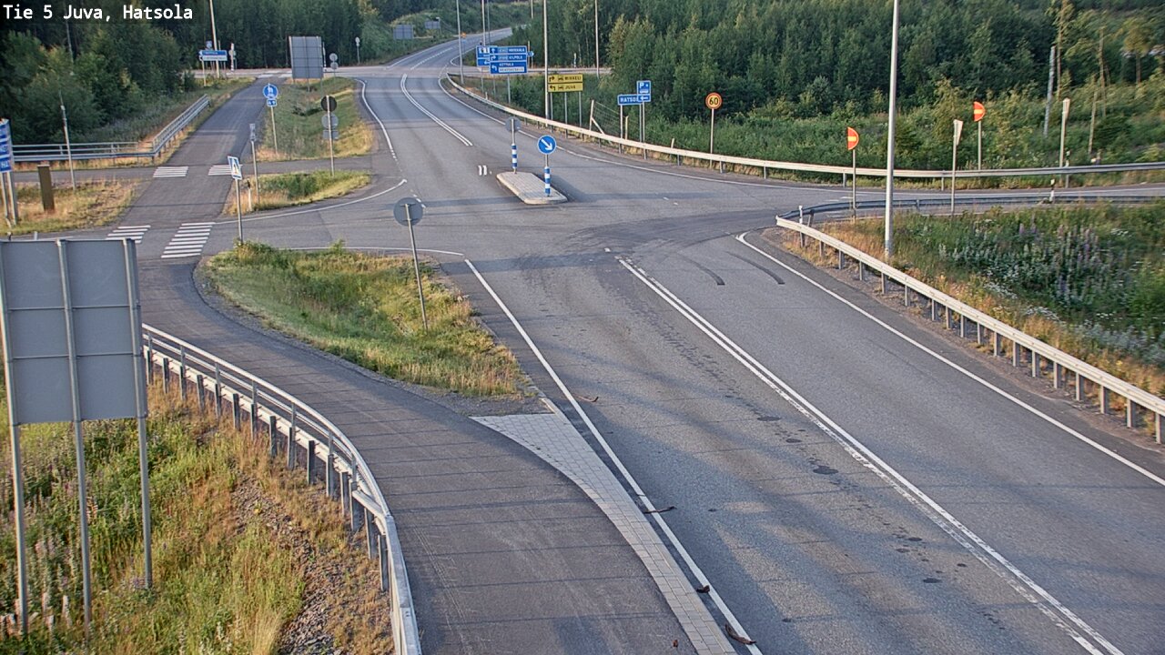 Weather Camera Image Road 5 Juva, Hatsola, Juva, Etelä-Savo