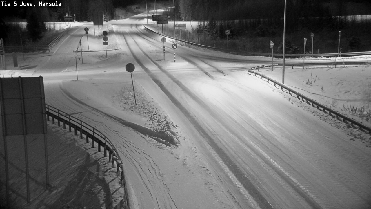 Weather Camera Image Road 5 Juva, Hatsola, Juva, Etelä-Savo
