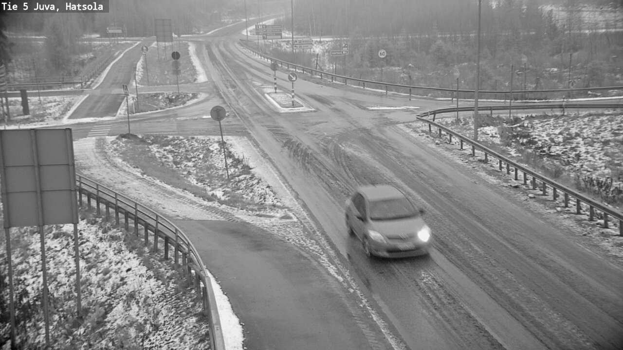Weather Camera Image Road 5 Juva, Hatsola, Juva, Etelä-Savo
