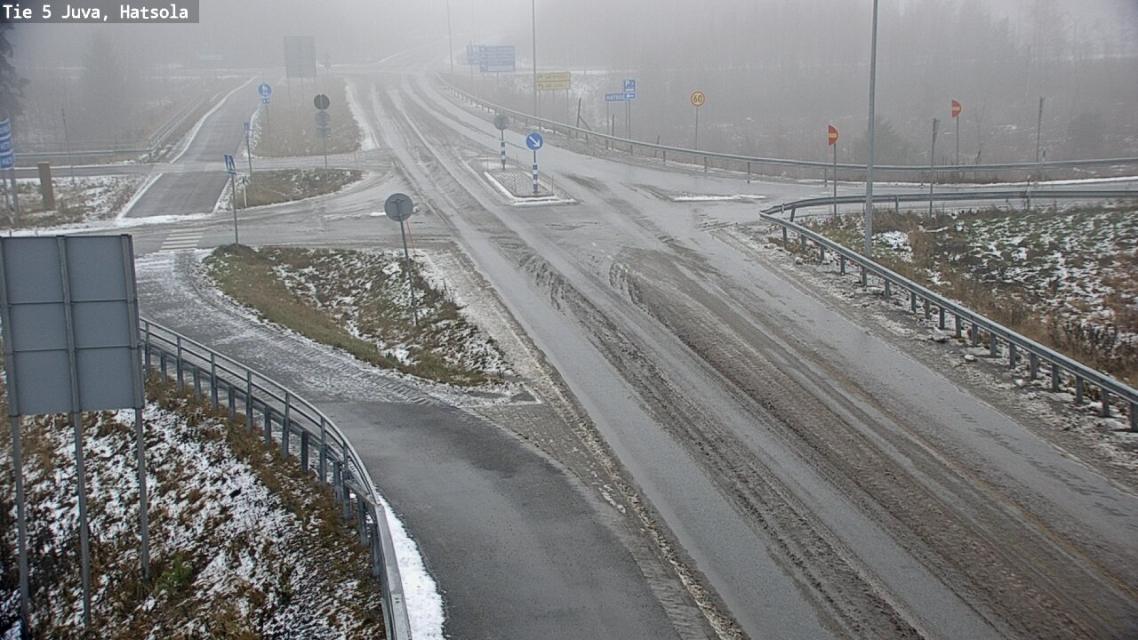 Weather Camera Image Road 5 Juva, Hatsola, Juva, Etelä-Savo