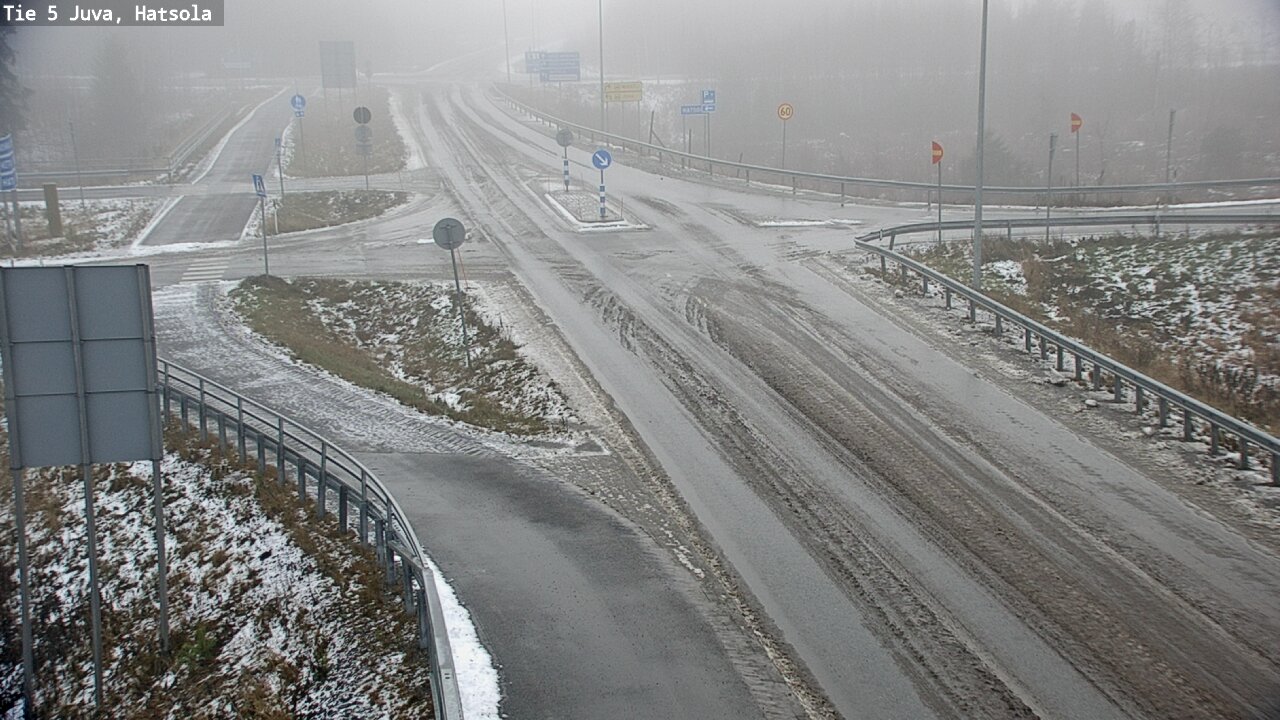 Weather Camera Image Road 5 Juva, Hatsola, Juva, Etelä-Savo