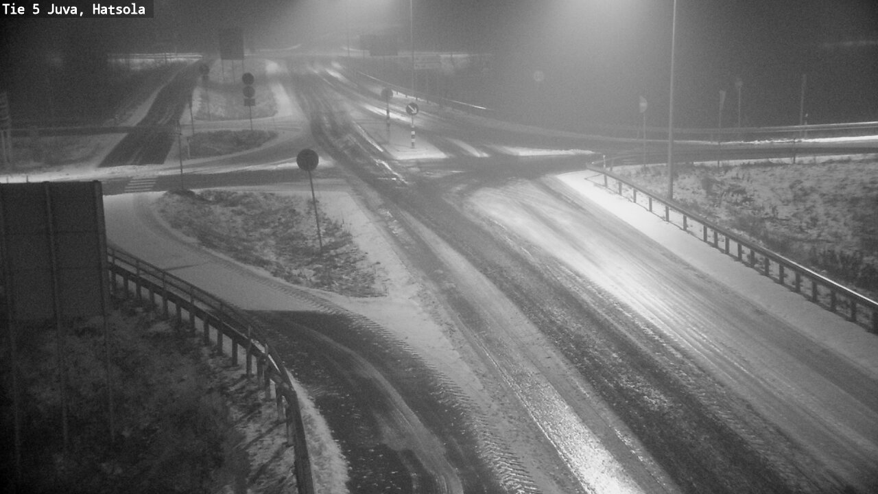 Weather Camera Image Road 5 Juva, Hatsola, Juva, Etelä-Savo