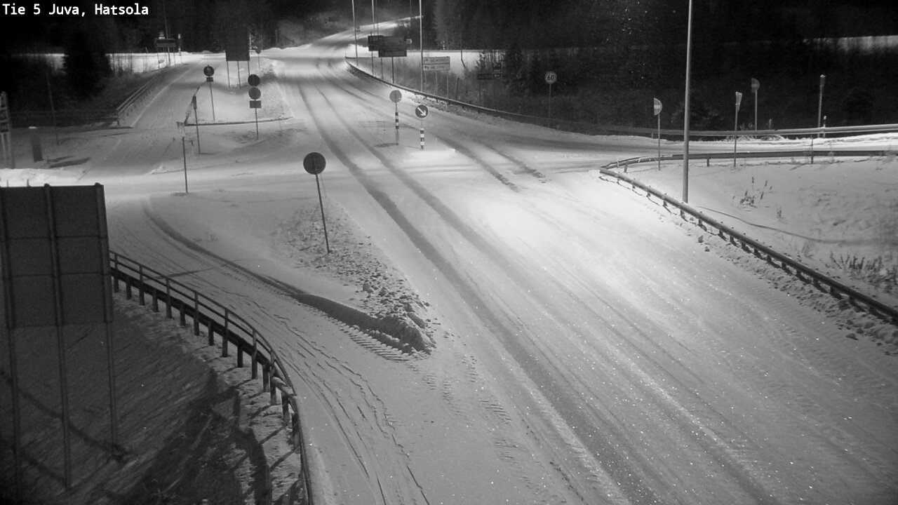 Weather Camera Image Road 5 Juva, Hatsola, Juva, Etelä-Savo