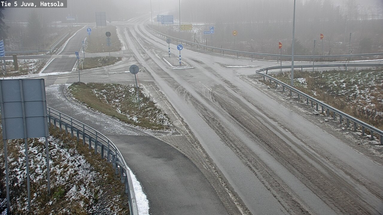 Weather Camera Image Road 5 Juva, Hatsola, Juva, Etelä-Savo