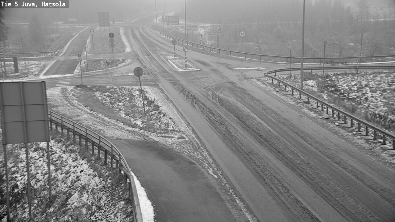 Weather Camera Image Road 5 Juva, Hatsola, Juva, Etelä-Savo