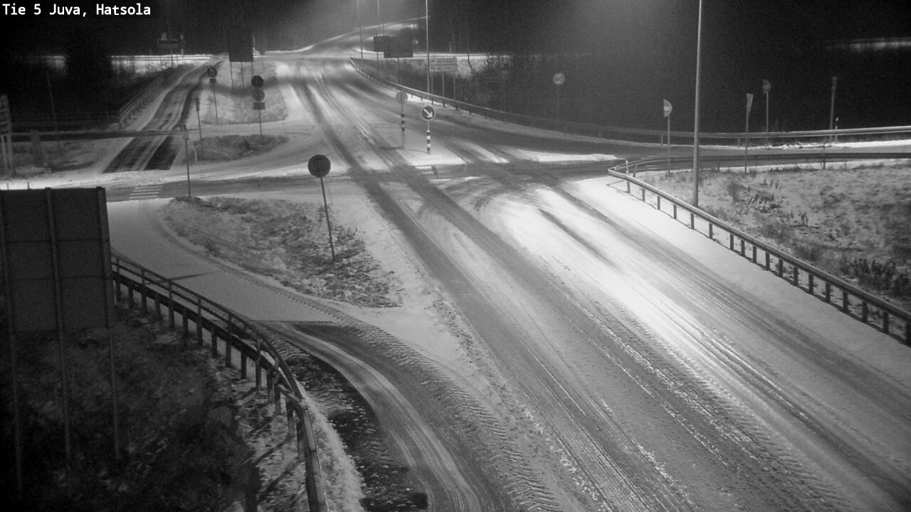 Weather Camera Image Väg 5 Juva, Hatsola, Juva, Etelä-Savo