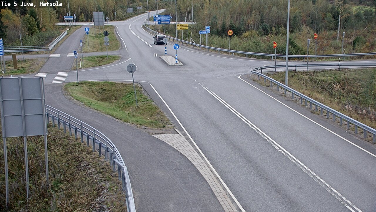 Weather Camera Image Road 5 Juva, Hatsola, Juva, Etelä-Savo