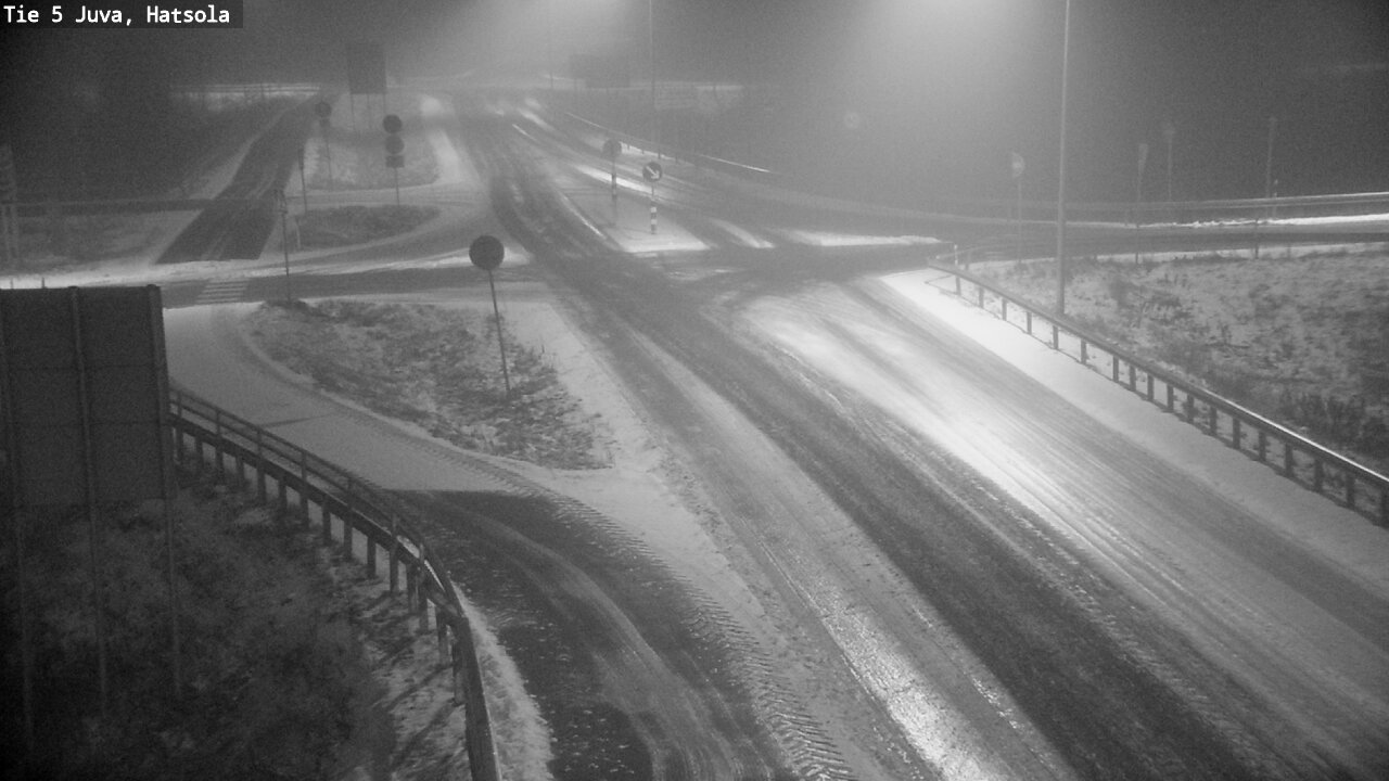 Weather Camera Image Road 5 Juva, Hatsola, Juva, Etelä-Savo