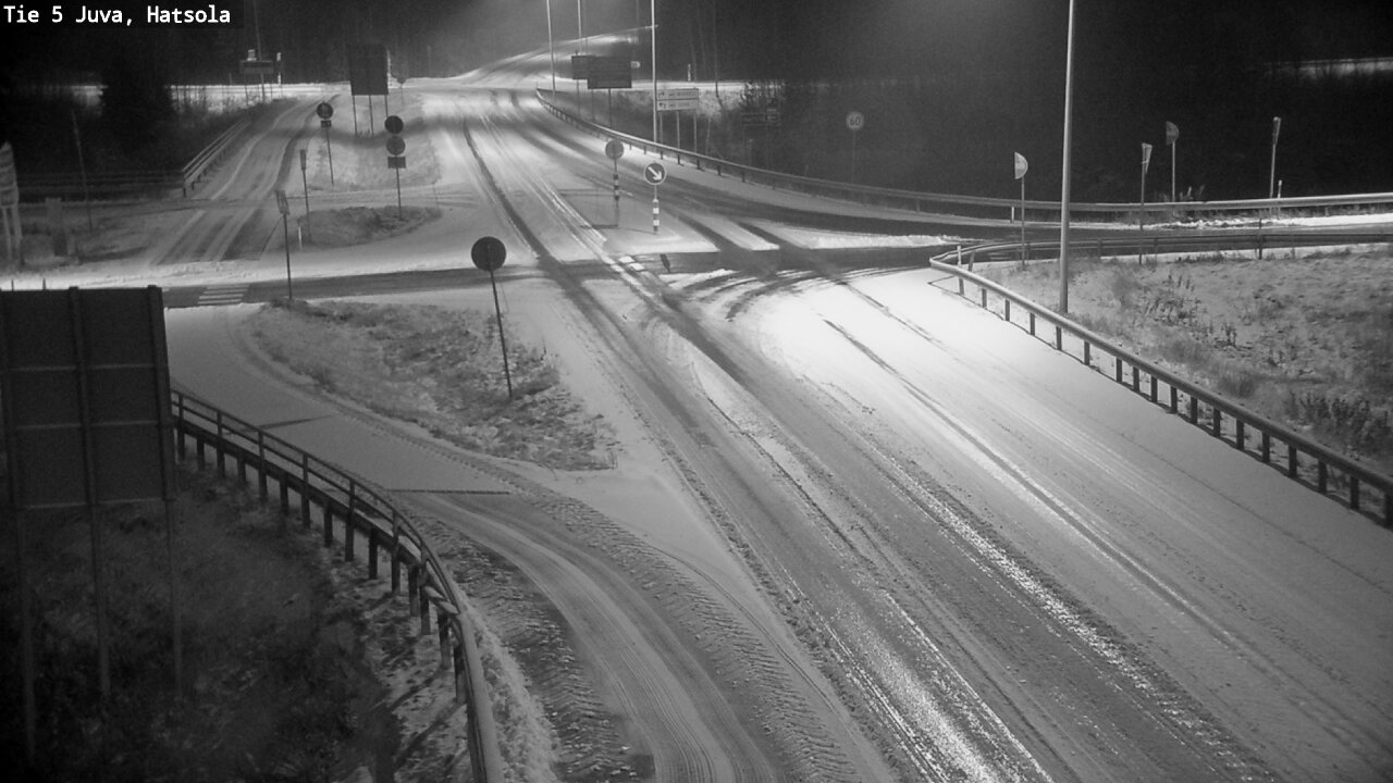 Weather Camera Image Väg 5 Juva, Hatsola, Juva, Etelä-Savo