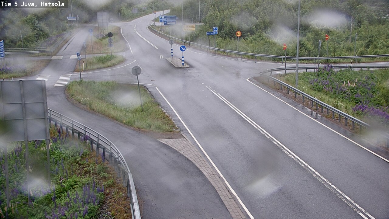Weather Camera Image Väg 5 Juva, Hatsola, Juva, Etelä-Savo
