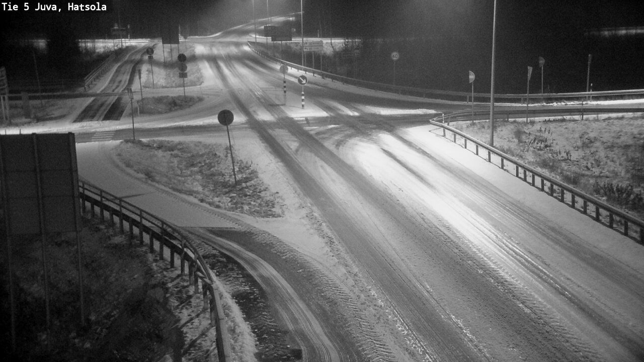 Weather Camera Image Väg 5 Juva, Hatsola, Juva, Etelä-Savo