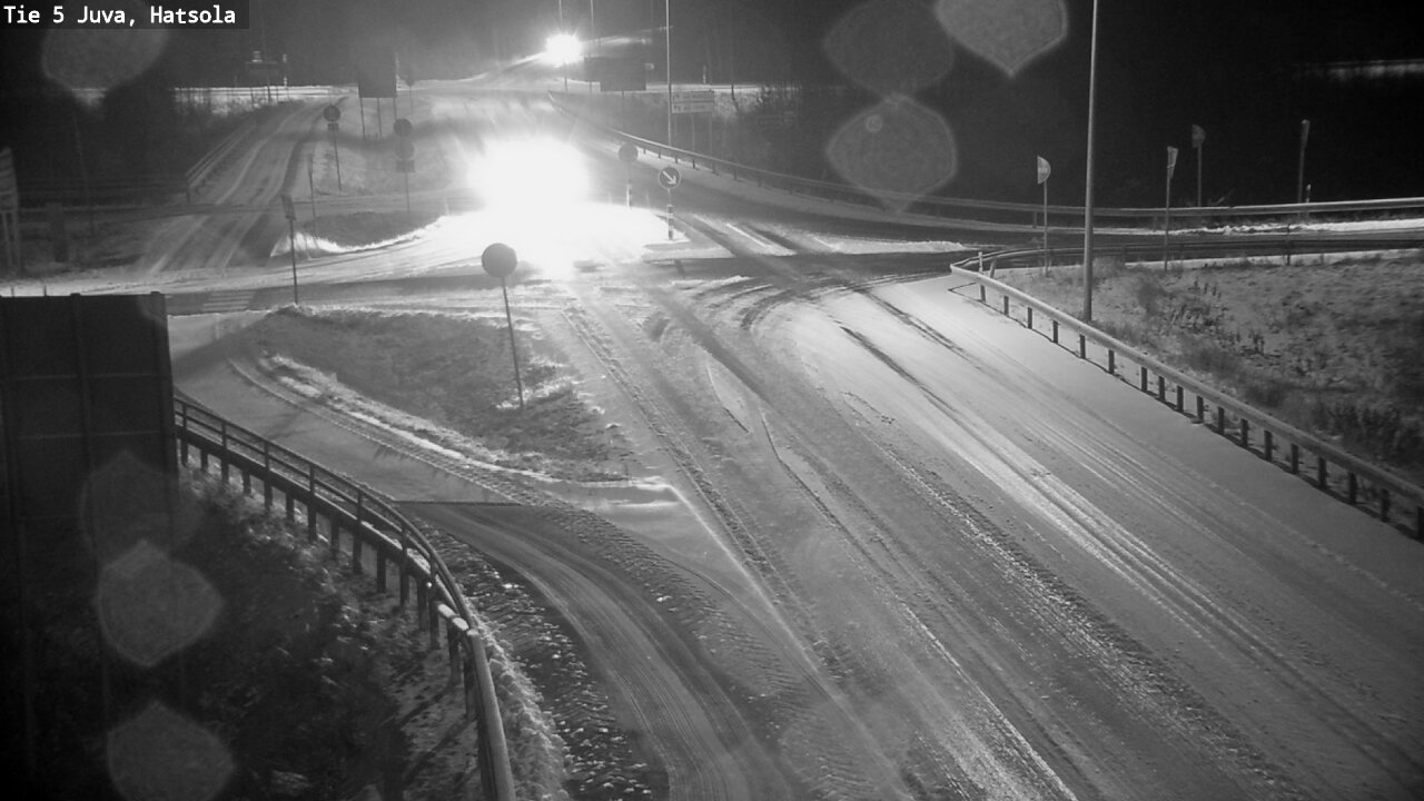 Weather Camera Image Väg 5 Juva, Hatsola, Juva, Etelä-Savo