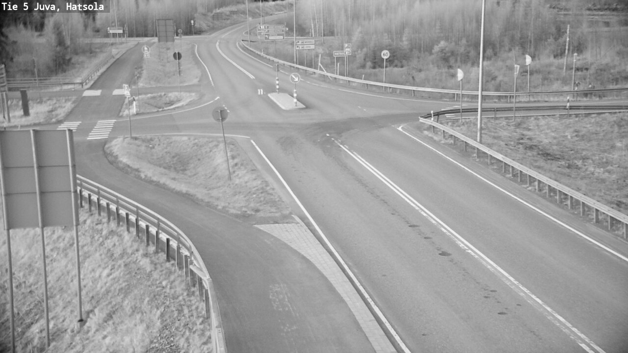 Weather Camera Image Road 5 Juva, Hatsola, Juva, Etelä-Savo