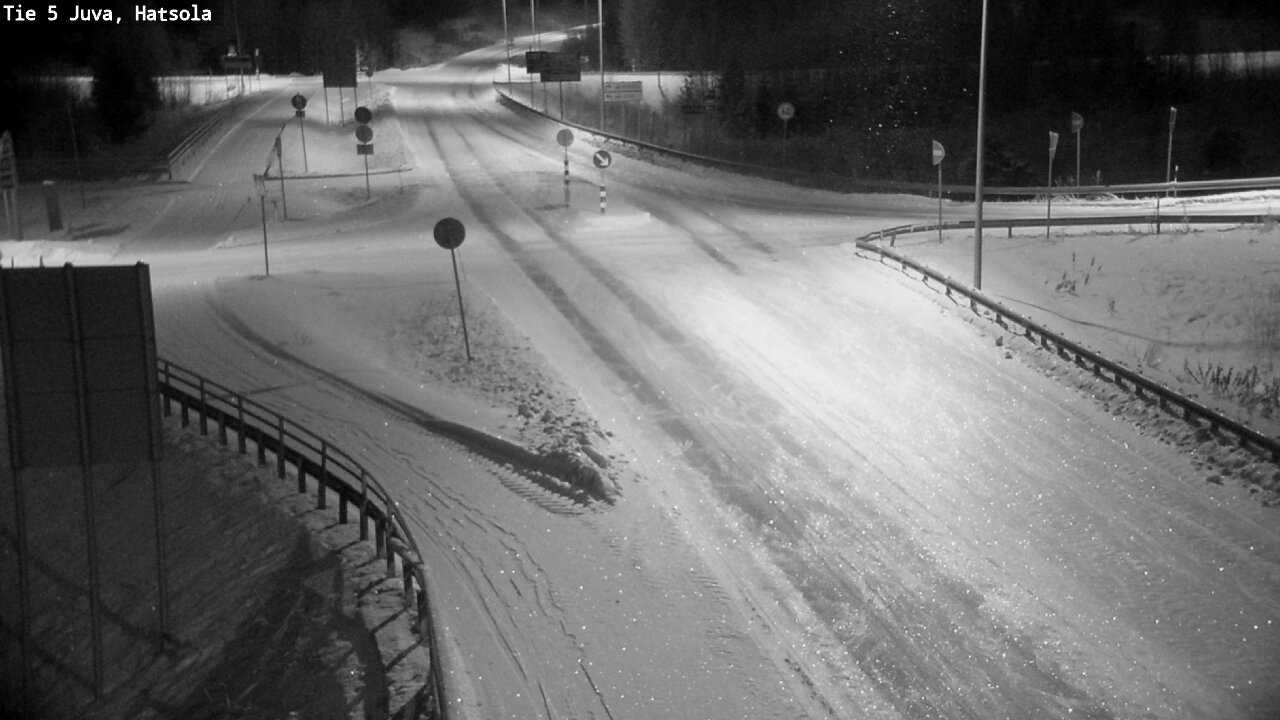 Weather Camera Image Road 5 Juva, Hatsola, Juva, Etelä-Savo