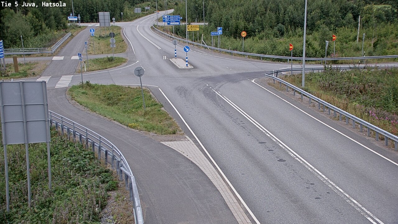 Weather Camera Image Road 5 Juva, Hatsola, Juva, Etelä-Savo