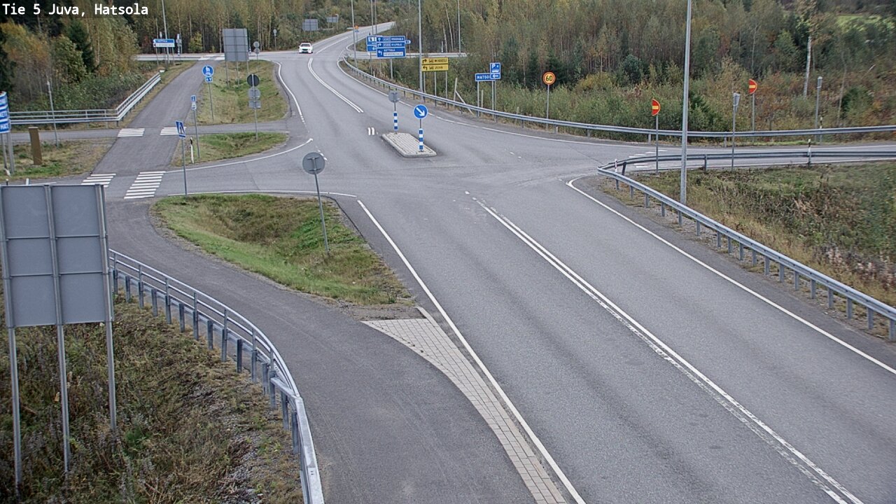 Weather Camera Image Road 5 Juva, Hatsola, Juva, Etelä-Savo