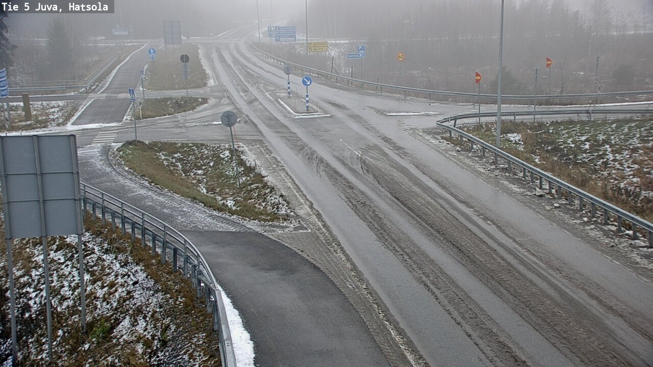 Weather Camera Image Road 5 Juva, Hatsola, Juva, Etelä-Savo