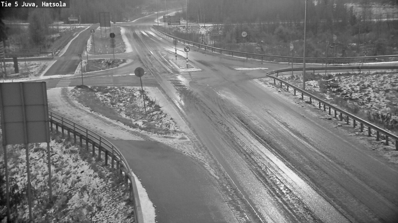 Weather Camera Image Road 5 Juva, Hatsola, Juva, Etelä-Savo