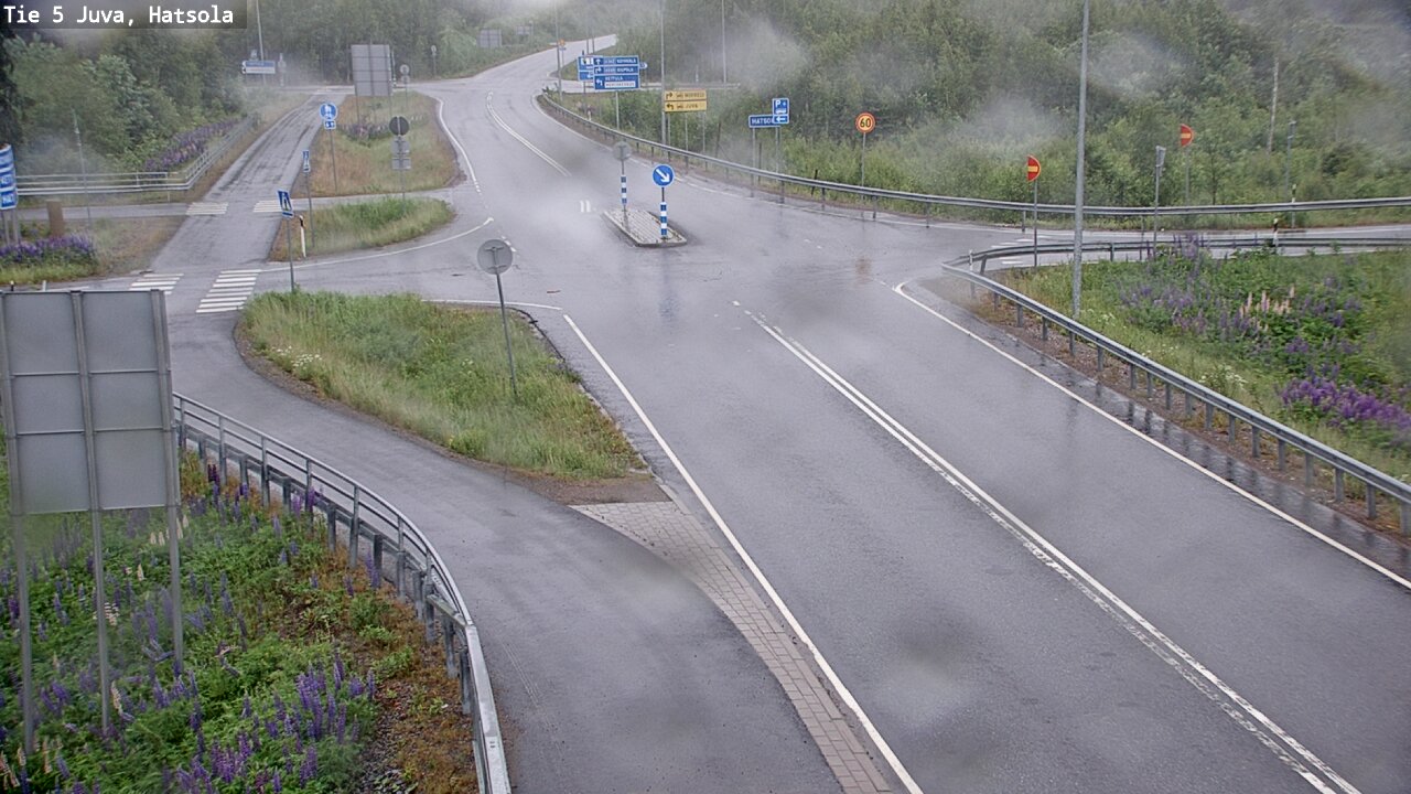 Weather Camera Image Väg 5 Juva, Hatsola, Juva, Etelä-Savo