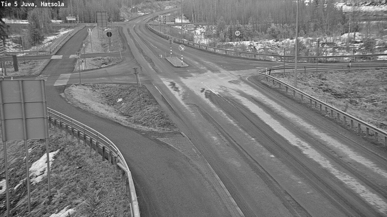 Weather Camera Image Road 5 Juva, Hatsola, Juva, Etelä-Savo