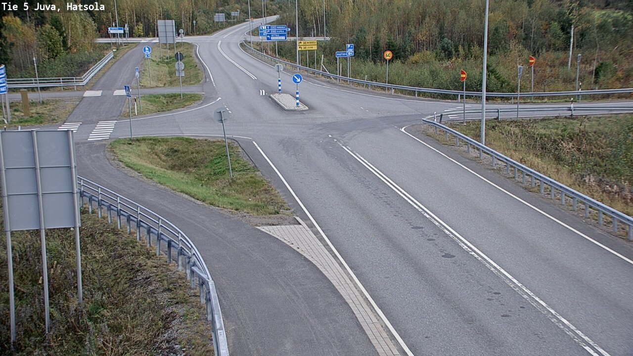 Weather Camera Image Road 5 Juva, Hatsola, Juva, Etelä-Savo