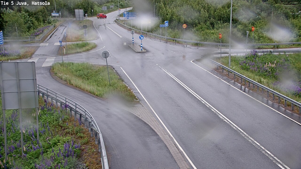 Weather Camera Image Väg 5 Juva, Hatsola, Juva, Etelä-Savo