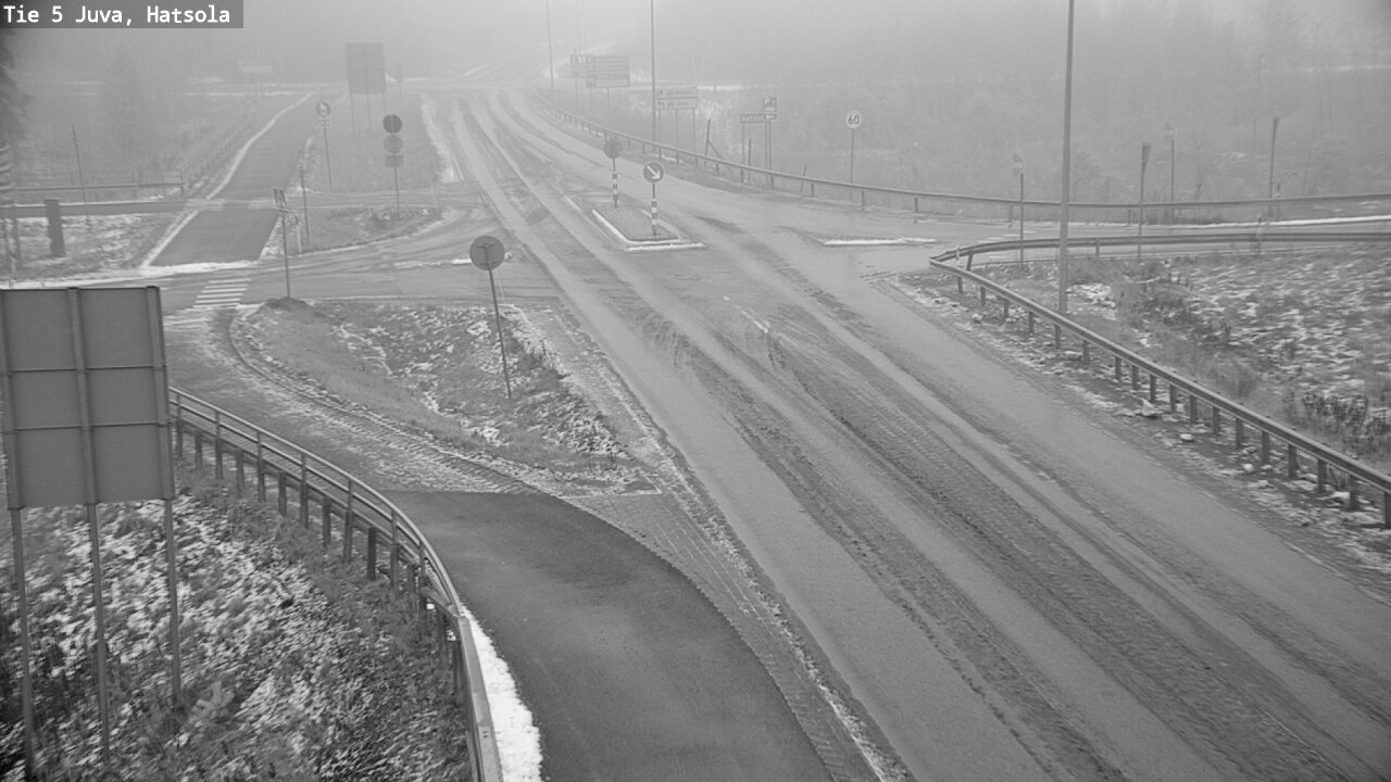 Weather Camera Image Road 5 Juva, Hatsola, Juva, Etelä-Savo