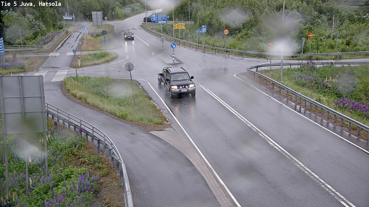 Weather Camera Image Väg 5 Juva, Hatsola, Juva, Etelä-Savo