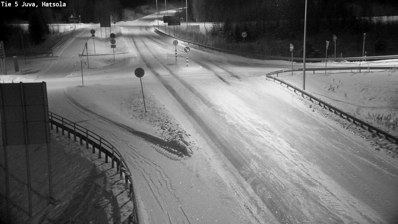Weather Camera Image Road 5 Juva, Hatsola, Juva, Etelä-Savo