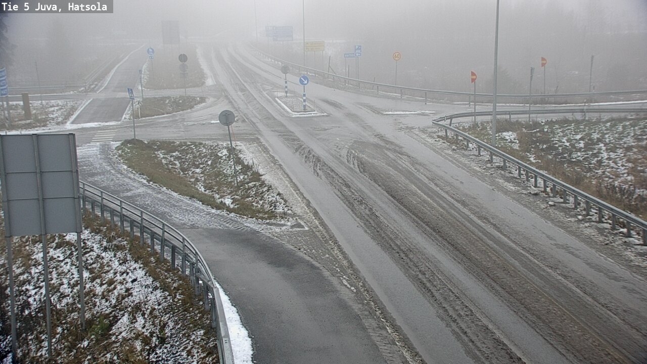 Weather Camera Image Road 5 Juva, Hatsola, Juva, Etelä-Savo
