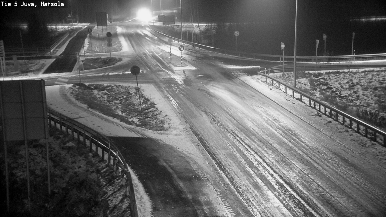 Weather Camera Image Road 5 Juva, Hatsola, Juva, Etelä-Savo