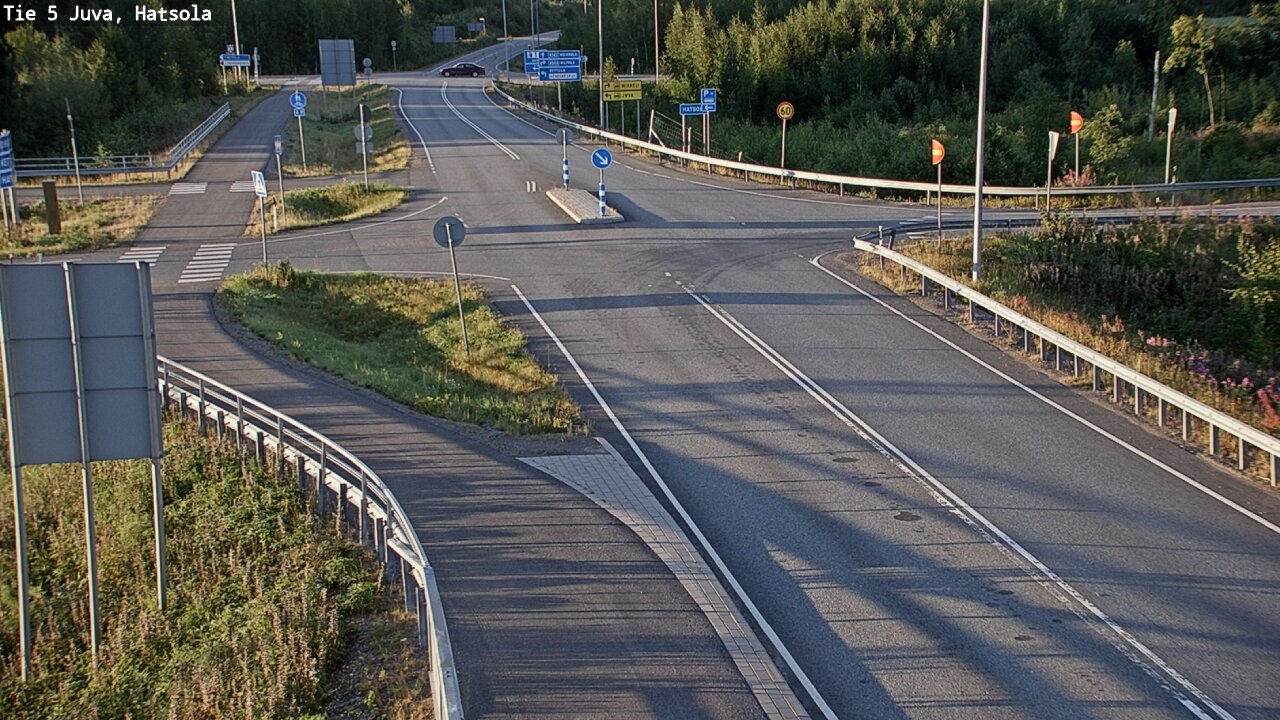 Weather Camera Image Väg 5 Juva, Hatsola, Juva, Etelä-Savo