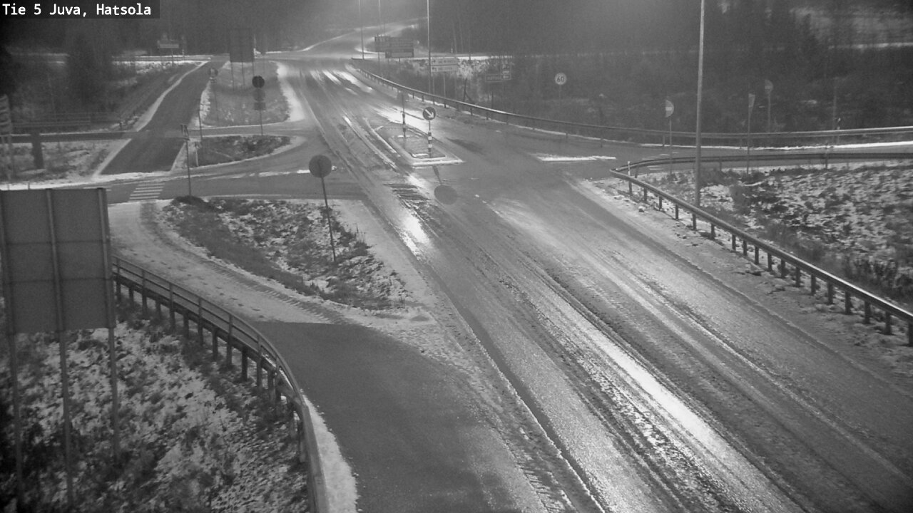 Weather Camera Image Road 5 Juva, Hatsola, Juva, Etelä-Savo