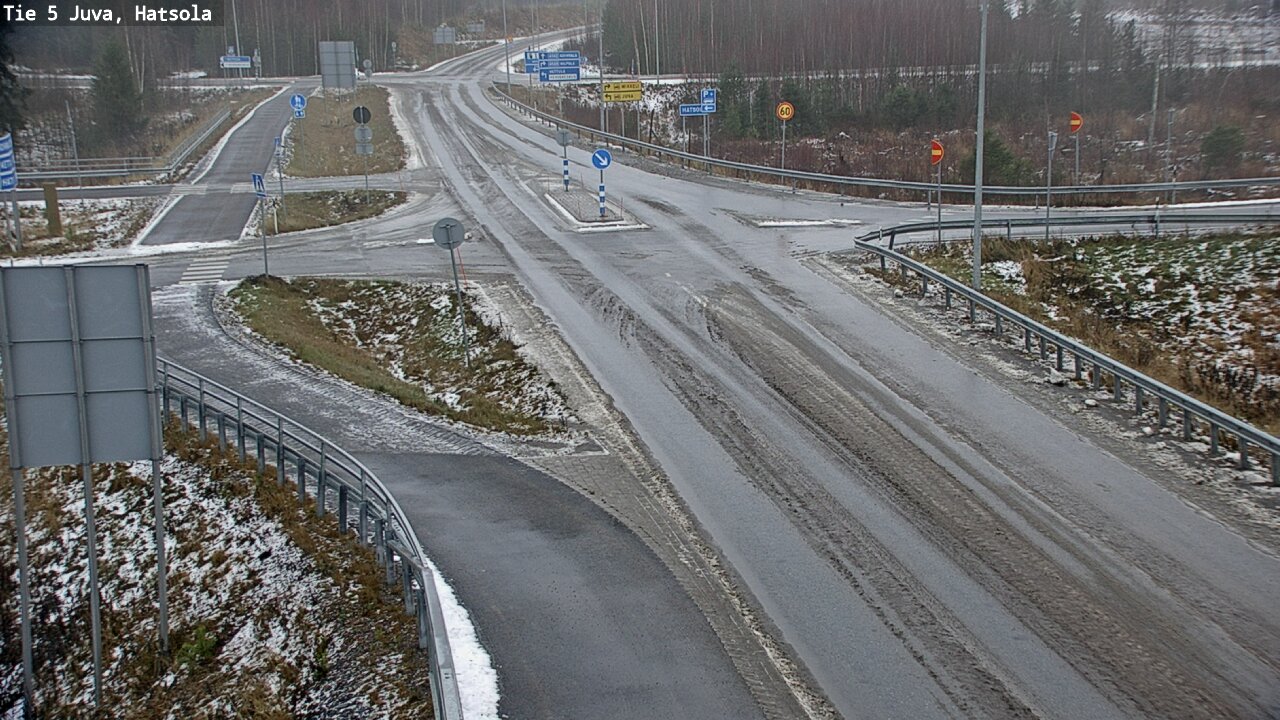 Weather Camera Image Road 5 Juva, Hatsola, Juva, Etelä-Savo