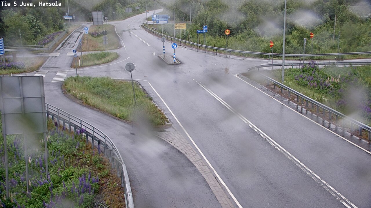 Weather Camera Image Väg 5 Juva, Hatsola, Juva, Etelä-Savo