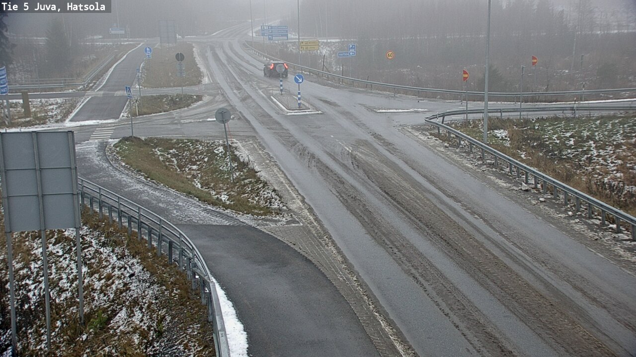 Weather Camera Image Road 5 Juva, Hatsola, Juva, Etelä-Savo