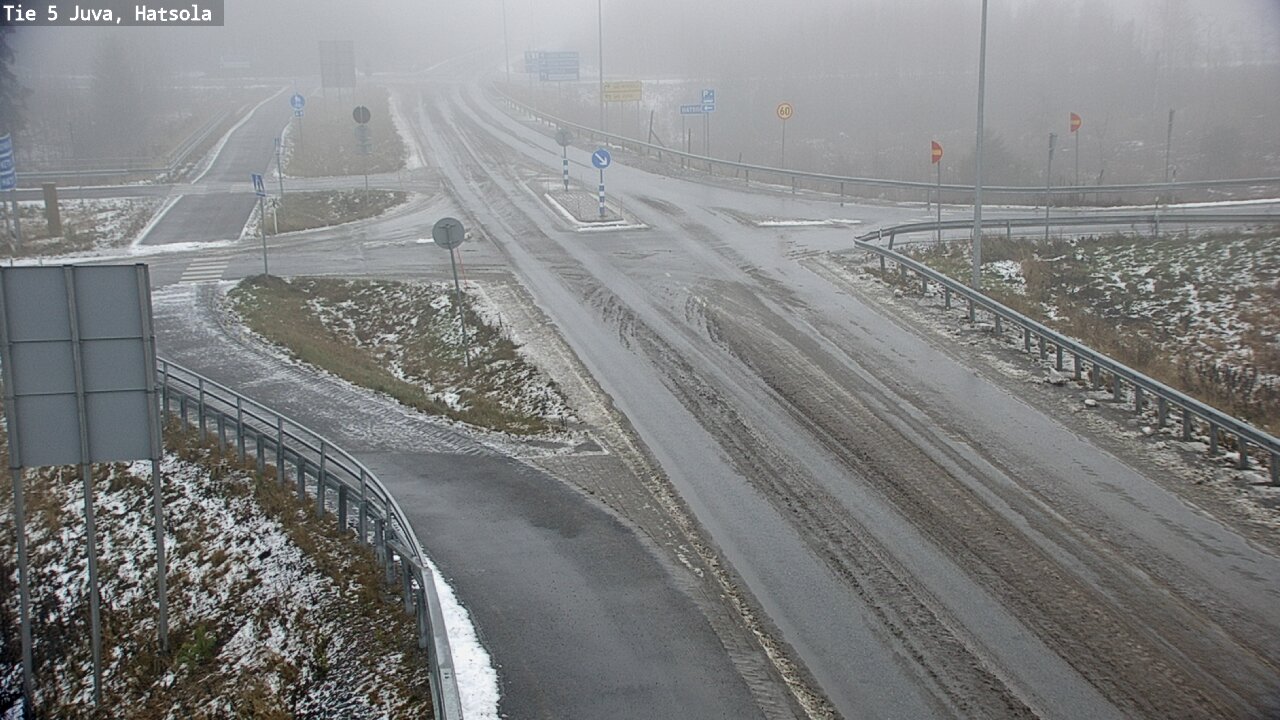 Weather Camera Image Road 5 Juva, Hatsola, Juva, Etelä-Savo