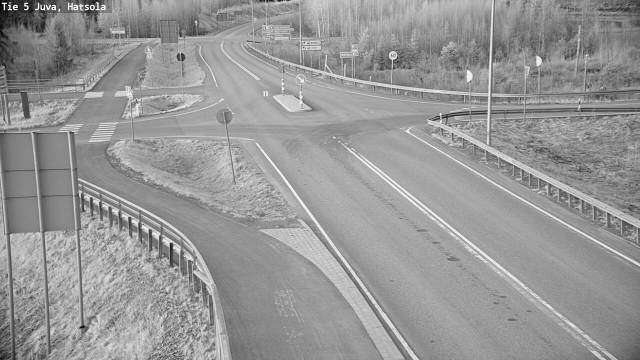 Weather Camera Image Road 5 Juva, Hatsola, Juva, Etelä-Savo