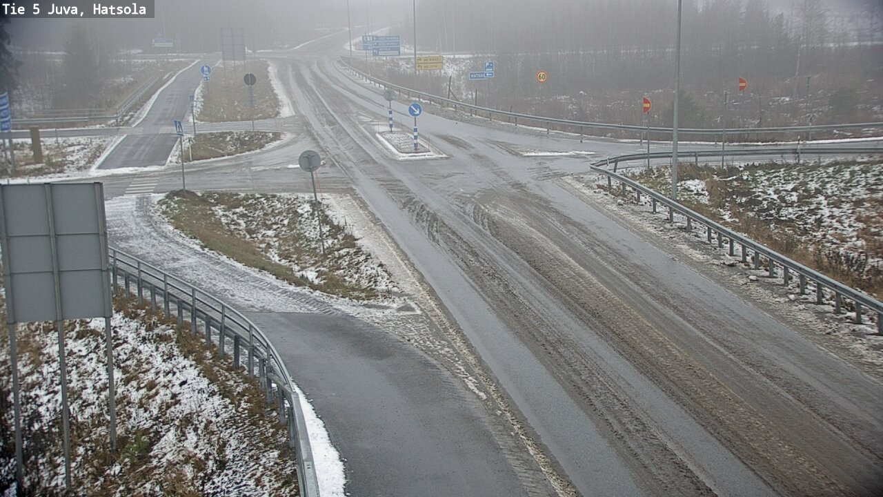 Weather Camera Image Road 5 Juva, Hatsola, Juva, Etelä-Savo