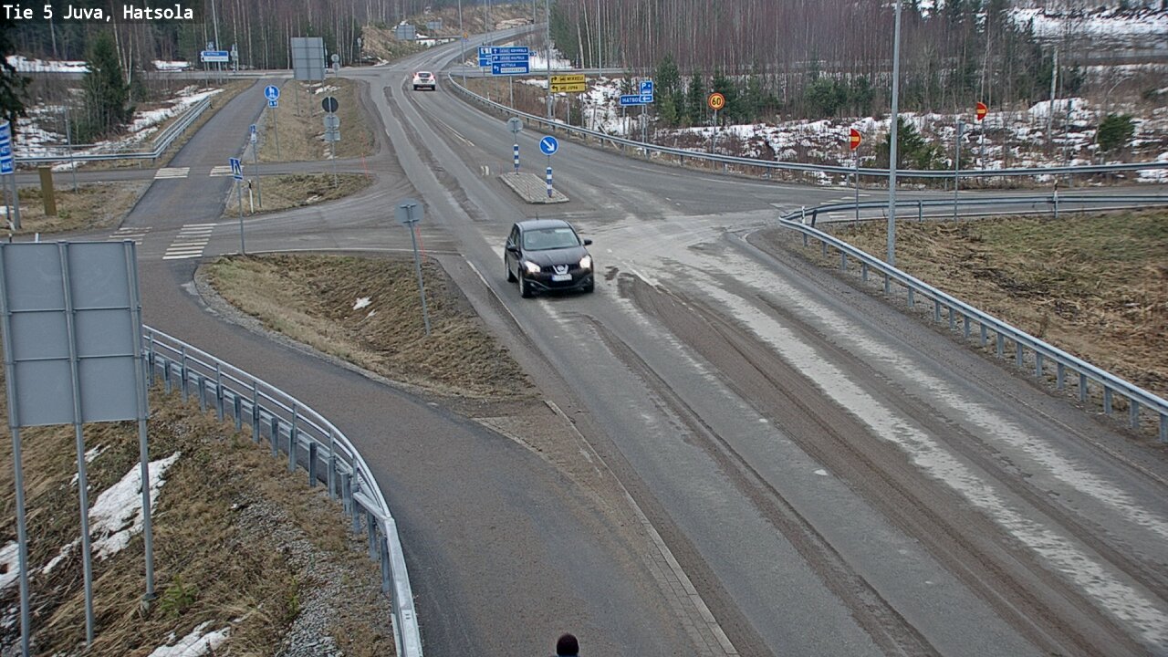 Weather Camera Image Road 5 Juva, Hatsola, Juva, Etelä-Savo